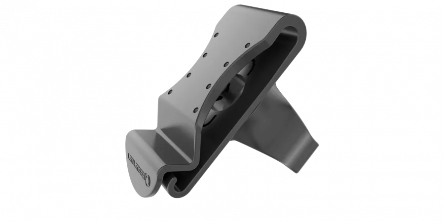 Clipe de cinto Ledlenser preto para lanternas P5, P7 e C7 Classic