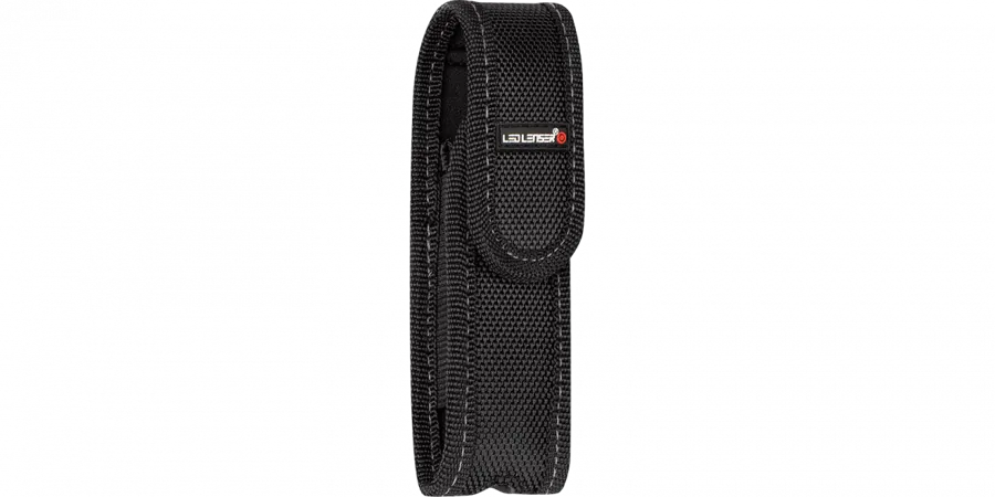 Bainha de cinto pequena Ledlenser preta para lanternas P2R, P3 e T²