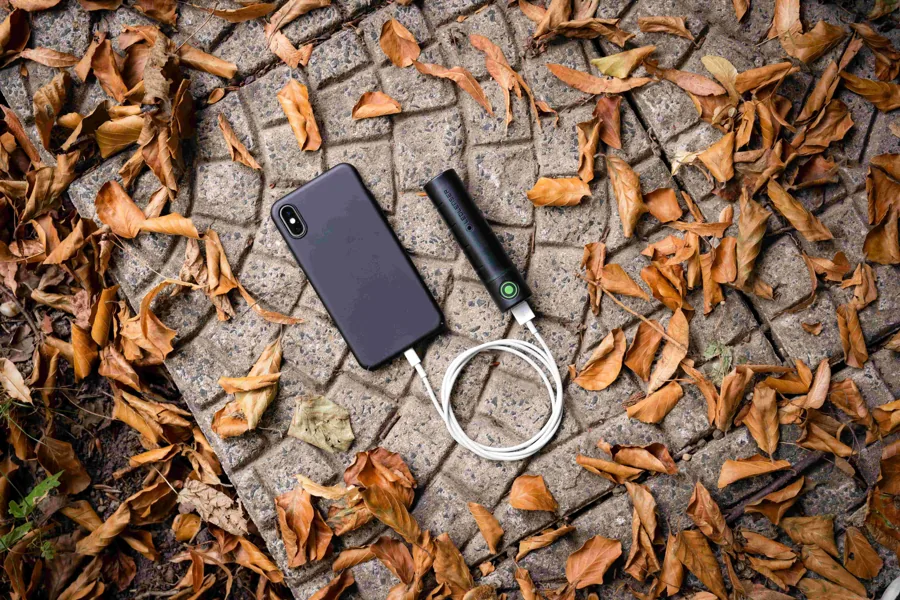 Carregador Powerbank Flex3 para C7R Classic, H8R, MH11 e outros: em uso