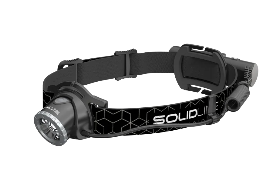 Lanterna de cabeça Ledlenser Solidline SH6R preta