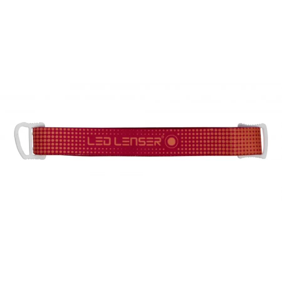 Suporte para cabeça Ledlenser vermelho para SEO3, SEO7R, iSEO3 e iSEO5R