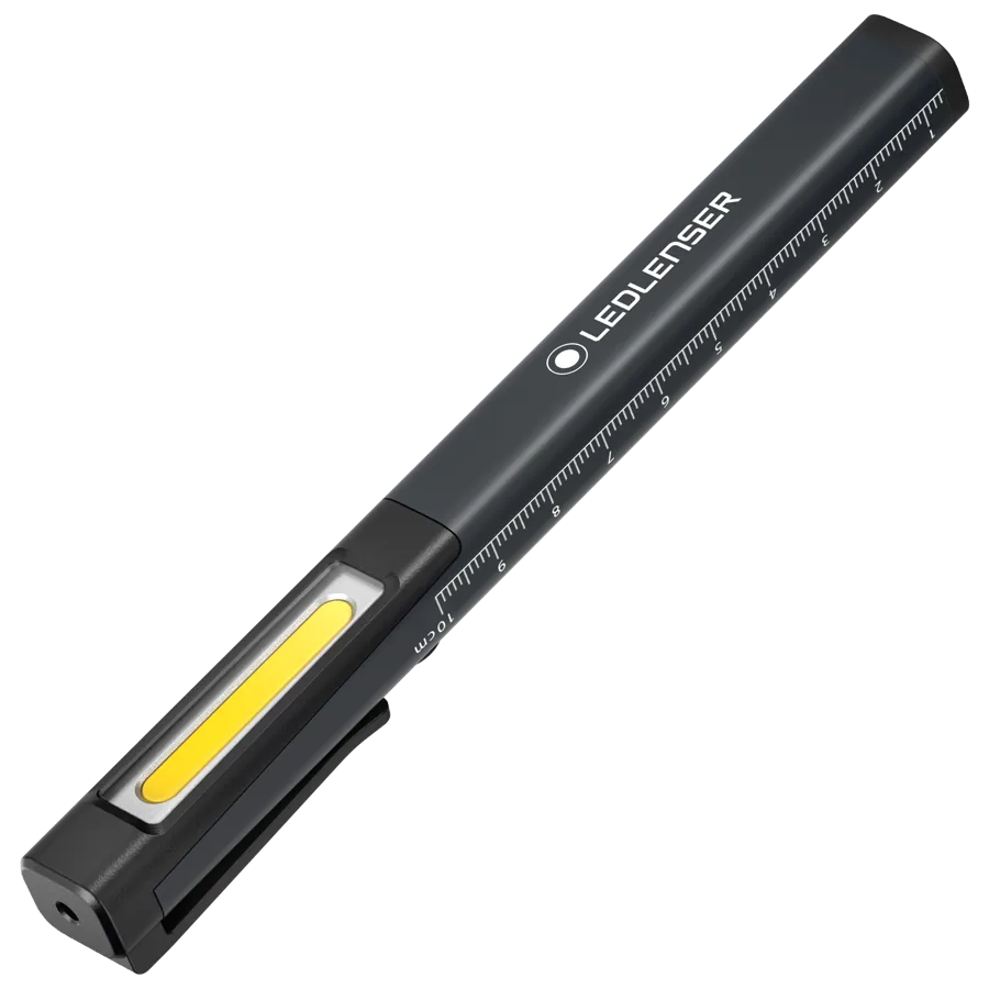 Pen light de trabalho Ledlenser iW2R Laser com base magnética